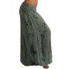 Bohemian Clothes for Women Loose fit and Flowy Parachute Hammer Women's Pant Women Drawstring Waist Baggy Bohemian Boho Hippie Yoga Harem Pants view 2
