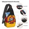 TKDYVAI Germany Crossbody Bag German Shoulder Bag Backpack Germany Flag Sling Bag Chest Casual Daypack Bag view 4