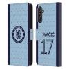 Head Case Designs Officially Licensed Chelsea Football Club Mateo Kovacic 2020/21 Players Away Kit Group 1 Leather Flip Case Compatible with Samsung Galaxy A24 4G / M34 5G view 1
