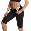 Sweat Pants To Lose Weight Sauna Leggings Women's High Waist Sports Leggings With Pockets Hot Thermal Sweat Sports Pants Belly Sweating Sweat Suit Gym Yoga Fitness Sauna Suits (Color : Five-Divided, view 1