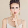 18k Gold Plated Dangle Earrings Set Metal Geometric Bar Earrings Long Leaves Tassel Threader Earrings Set For Women Gold view 3