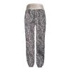 Women's Boho Pants Harem Hippie Yoga Gypsy Beach Palazzo Indian Pants Hippie Harem Baggy Loose Fit Trouser Pants Smocked Waist Baggy Bohemian Boho Hippie Yoga Harem Pants view 3