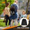 Mordx 2pcs Basketball Bag 15 * 20 inch Sports Single Ball Bag Drawstring Mesh Backpack, for Carrying Soccer Volleyball Baseball football Carrier Single Outdoor Sports Equipment view 2