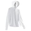 Wizhibr Women's UPF 50+ Sun Protection Jacket Lightweight Cool UV Shirt Long Sleeve with Hoodie Brim Thumb Hole Running view 1