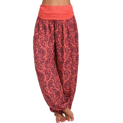 Women's Smocked Waist Boho Flowy Yoga Harem Pants Hippie Clothes Black Boho Harem Pants Women Smocked Pants for Women Breathable Soft Harem Casual Pants with Pockets