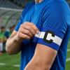 LIOOBO 2 Pack Soccer Captain Armbands Adjustable Touch Fastener Football Captain Armband for Youth and Adult Team Matches Training School Leagues Unisex Sports Accessory view 2