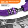 Sportneer 5 Digit Combination High Security Anti Theft Bike Chain Lock - 3.2ft Heavy Duty Resettable Keyless Black Bicycle Lock for Bike, Motorcycle, Scooter, Door & Gate - 6mm Thick view 3