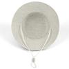 jerague Baby Boy Sun Hat Linen Cotton,Child Little Kids Boys Sunhat 2-4T Adjustable Beach Bucket Cap with UPF 50+ Sun Protection, 024-khaki view 2
