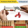 AltitudeCraft Headspace Gauge Comparator Kit with 6 Bushings, Reloading Supplies and Equipment, Reloading Tool, Compatible for Most Bottlenecks Cases for A330, B350, C375, D400, E420 and F188 view 2