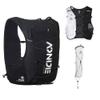 OUNERGY Running Hydration Vest 10L Large Capacity & Fits 6.8 inch Phones,Hydration Backpack for Trail Running,Hiking,Cycling (Black White with 2*500ML,M) (XL,Black White with 2*500ML) view 1