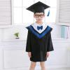 KAGAYD Kindergarten Graduation Cap Gown 2024 Preschool Graduation Gown Cap Set with 2024 Tassel (Blue, 3-4 Years) view 2