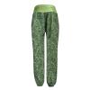 Harem Pants for Women High Waisted Wide Leg Yoga Capris Crop Pants Sweatpants with Pockets Linen Pants Wide Leg High Elastic Waisted Drawstring Boho Beach Harem Pants view 3