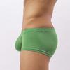 JEKE-DG Men's Ice Silk Trunks Underwear Seamless Thin Boxer Briefs Multipack Summer Comfort Boxer Shorts Underpants (Large,Green-1pc) view 3