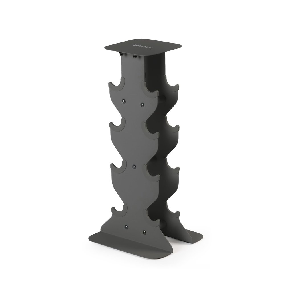 WeGym Dumbbell Racks, Space Saving Solution, Sturdy Cast Iron, Home Workout Storage, Heavy Weights Bearing, Home Strength Training