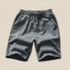 Summer Fashion Trend Casual Comfortable Solid Mesh Men's Shorts Territory Ahead Mens Vest (Grey, XXL) view 2