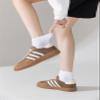 ACCFOD Womens White Ankle Socks Thin Cotton Gym Socks Athletic Mini Crew Socks 5-9 view 4