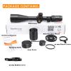 WestHunter Optics WHI 4-16x50 SFIR FFP Scope, First Focal Plane Red Green Illuminated Etched Glass Reticle, 30mm Tube Tactical Precision 1/10 MIL Scopes | Optical Kit view 4