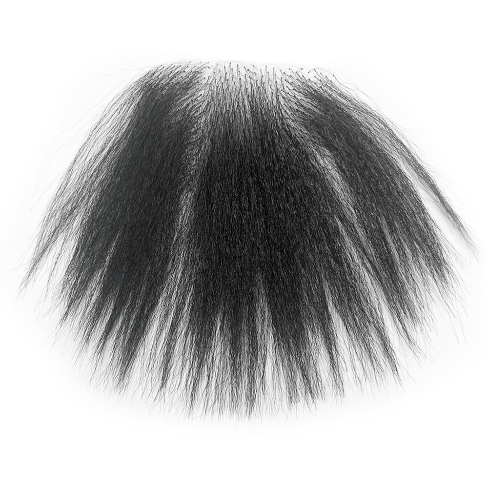 INFTOYCO Fake Private Hair, Invisible Realistic Bikini Body Hairs For Men and Women Fake Chest Hair Fake Mustache (style1)