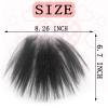 INFTOYCO Fake Private Hair, Invisible Realistic Bikini Body Hairs For Men and Women Fake Chest Hair Fake Mustache (style1) view 2