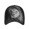 Cool Lion Snapback Cap Lion Baseball Hats Mens Sun Hat Adjustable Men Cap Cool Hats for Women Men view 2