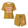 NineFit Basics Custom sleepwear women Personalized pajamas with logo name photo Customized pajamas set with face Short Sleeve Birthday Peru Medium view 1