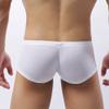 JEKE-DG Men's Ice Silk Trunks Underwear Seamless Thin Boxer Briefs Multipack Summer Comfort Boxer Shorts Underpants (Large,White-1pc) view 4