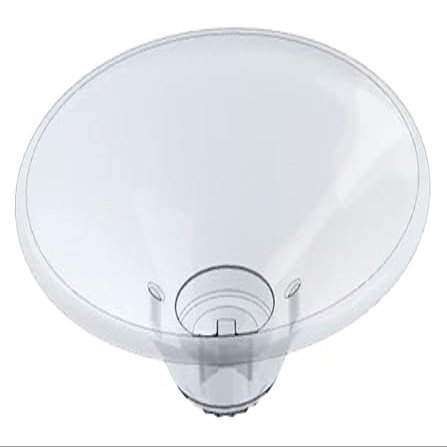 MICRO TEC Clear Balloon Adapter Cup Replacement 3.5 Inch - UV Rated Plastic Upper Cup for Balloon Stem, Balloon Arch Column Garland Inflator Accessories for Professional Event Decorating - Pack of 1