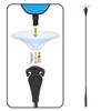 MICRO TEC Clear Balloon Adapter Cup Replacement 3.5 Inch - UV Rated Plastic Upper Cup for Balloon Stem, Balloon Arch Column Garland Inflator Accessories for Professional Event Decorating - Pack of 1 view 2
