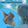 AQUAMAN Aluminum 11 5/8X11 Outboard Boat Propeller fit Honda Engine BF35-60Hp 13 Spline Tooth,OEM Parts No.59130-ZV5-011AH view 4