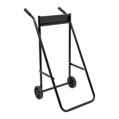Outboard Boat Motor Stand, Folding Engine Support Stand w/2 Wheels, Cold-rolled Steel Heavy Duty Outboard Engine Carrier Cart Dolly Storage for Storage, Motor Transportation Hand Dolly Cart