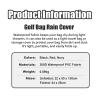 PLAYEAGLE Golf Bag Rain Cover, 300D PVC Waterproof Cover for Golf Club Bag, Durabale, Lightweight and Easy to Maneuver (Red) view 2