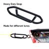 Dr.Fish 20 Pack Fishing Power Clips Stealth Stainless Steel Speed Lure Clips Quick Change Fishing Snap Connector Saltwater Freshwater Terminal Tackle 25LB view 4