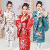 Toddler Kids Baby Girls Outfits Clothes New Year Dress Up Kimono Robe Girls Lace Dress Ballgown for (White, 6-7 Years) view 3