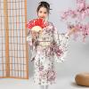 Toddler Kids Baby Girls Outfits Clothes New Year Dress Up Kimono Robe Girls Lace Dress Ballgown for (White, 6-7 Years) view 4