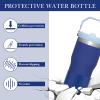 Linkidea 2 Pack Water Bottle Boot Compatible with Stanley Quencher H2.0 20oz/30oz/40oz, IceFlow Flip 20oz/30oz Tumbler, Silicone Bottle Bottom Sleeve Cover Bumper Protector (Cobalt) view 4