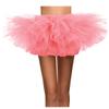 WDPL Women's Mini Ballet Halloween Tutu Costume Tulle Skirt Watermenlon Red XXX-Large view 1