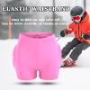 Kids Butt & Hip Padded Shorts for Skating,Youth Hip Protection Pads Figure Skating Shorts Crash Butt Pads for Tailbone & Butt (Black, Small) view 2