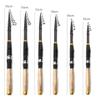 LOVULIFE Telescopic Fishing Rod Combos Carbon Fiber Fishing Rod Super Short Pocket Portable Spinning Pole Telescopic Fishing Rod Portable Fishing Rods Outdoor Fishing Poles (Size : A_1.8 m) view 3