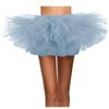 WDPL Women's Mini Ballet Halloween Tutu Costume Tulle Skirt Dusty Blue Medium view 1