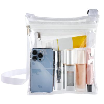 Lingshare Clear Bag For Stadium Events Clear Bags for Women (white)
