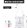 Lingshare Clear Bag For Stadium Events Clear Bags for Women (white) view 2
