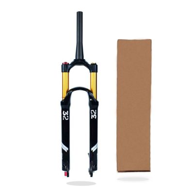 ZECHAO Air Supension Front Fork 26 27.5 29in,Ultralight Aluminum Alloy Disc Brake Mountain Front Suspension Forks XC/AM/FR Bike Cycling (Color : Black-Spinal Canal, Size : 26inch)
