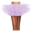 WDPL Women's Mini Ballet Halloween Tutu Costume Tulle Skirt Lilac X-Large view 1