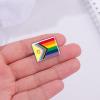 5 pack Daniel Quasar Inclusive Progress Pride Flag Silicone Pins - Gay Accessories - Perfect for Pride Events, LGBTQ+ Advocates, & Everyday Wear view 4