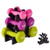 Dumbbell Rack Stand 3 Tier Weight Holder Triangular Weight Rack Anti Loosening Screw Fixation for Home Gym Exercise(9.06 x 8.86 x 3.35inches) view 2