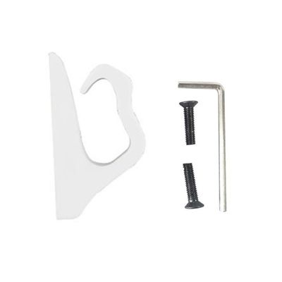 XIBANY Motorized Scooter 1pc Hanging Bag Hanger Hook with Screws for XiaoMi 1S / Pro 2 Electric Scooter Rust-Resistant Strong Hook Cycling Accessories Motorized Scooter (Color : White)