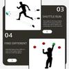 Reaction Training Light, Hand Eye Coordination Training Speed Agility Training Lights, Reaction Lights Training, for Coaches, Gyms(10) view 4
