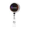 YOMCONECT Alzheimer's Disease Awareness Stay Polished with Our Adjustable Full Frame Badge Clip view 2