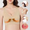 2024 Upgrade Sports Bras for Women, Breathable Cool Liftup Air Bra Large Size Padded No Underwire Full Support Everyday Bra (US, Alpha, 6X-Large, Regular, Regular, Brown) view 4