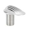 Marine Boat Intake Strainer, 316 Stainless Steel Thread 11/2 Inch Thru Inlet Filter Pump Fitting Water Outlet Hose Pipe Pickup Intake Scoop Embedded Plumbing Fittings view 1